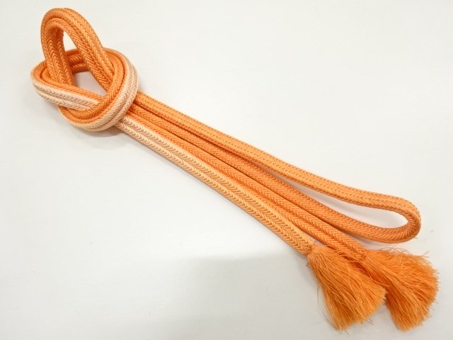 JAPANESE KIMONO / HAND-TIED OBIJIME CORD